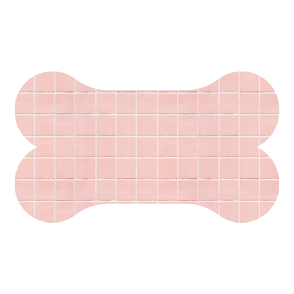 Alfombra Vinílica Pets / Pink Tiles 3