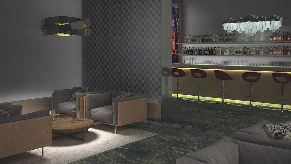 Papel Mural / 687958 (Tropical House) 3