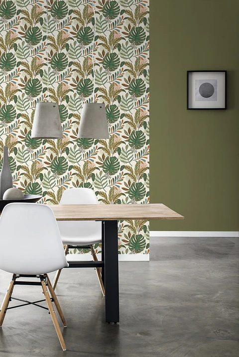 Papel Mural / 464313 (Tropical House)