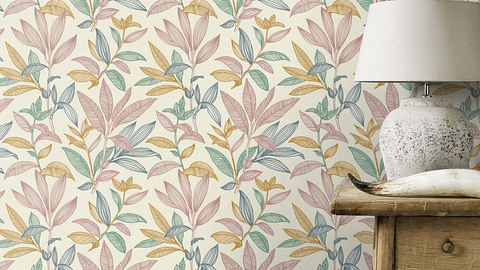 Papel Mural / 466423 (Tropical House)