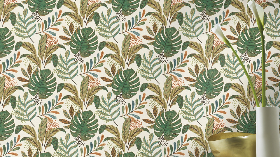 Papel Mural / 464313 (Tropical House) 3