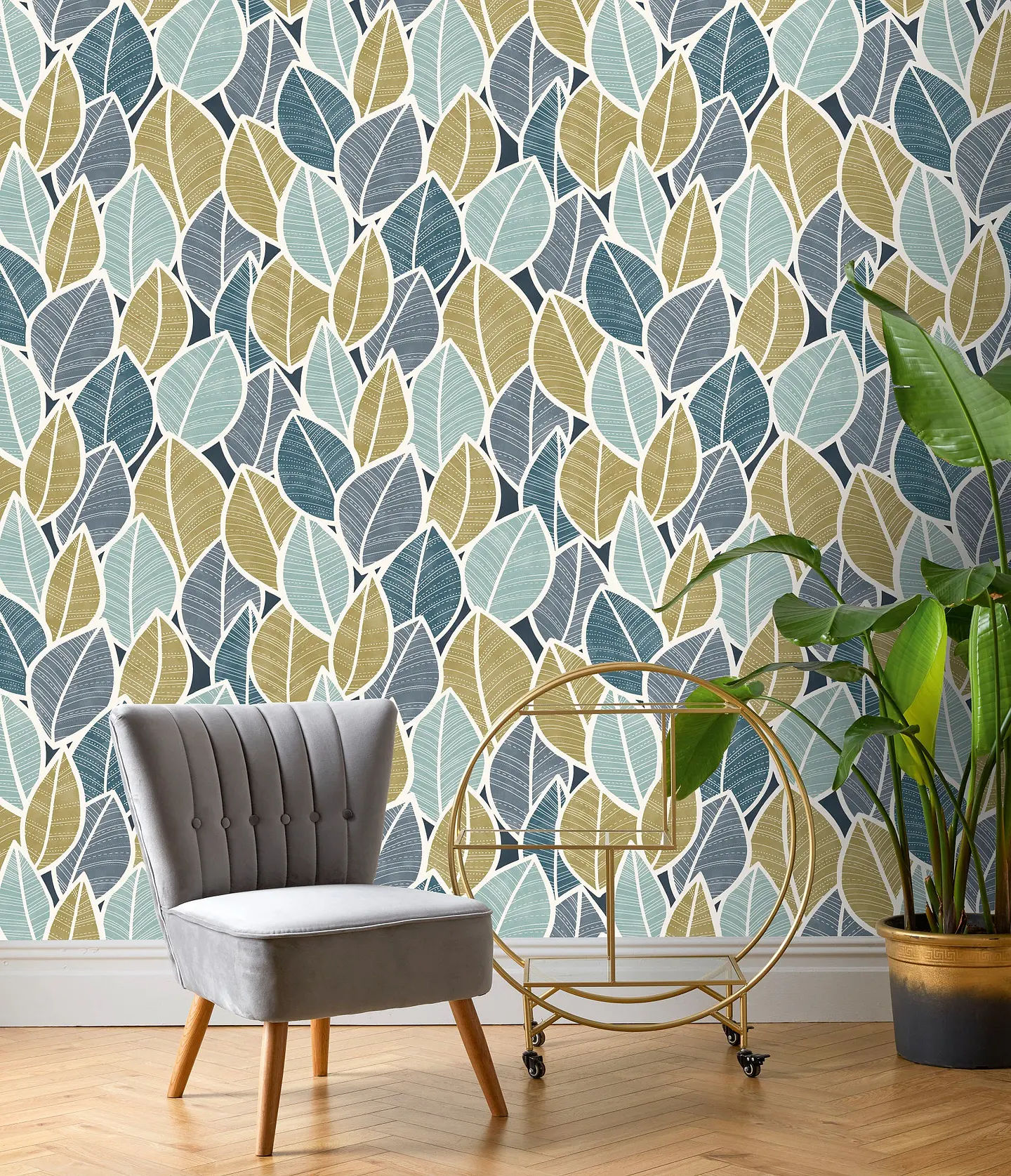 Papel Mural / 480139 (Tropical House) 2