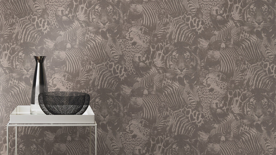 Papel Mural / 704730 (Tropical House) 4