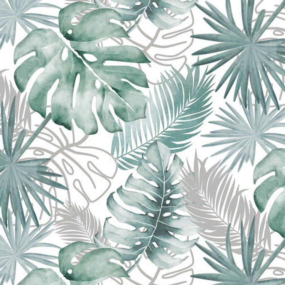 Papel Mural Monstera 3738-2 1
