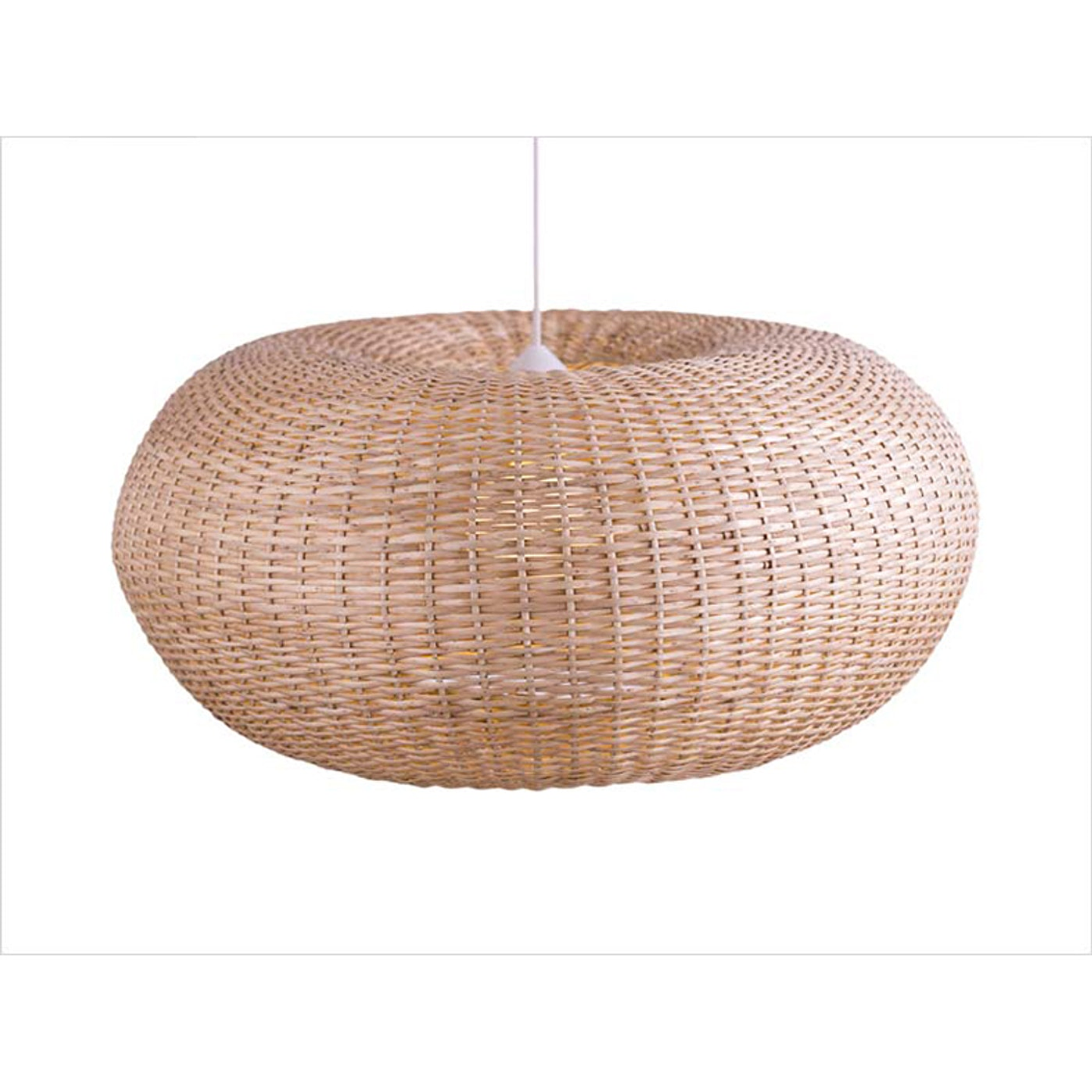 Pantalla Mimbre / Donut Natural o Tostado 1