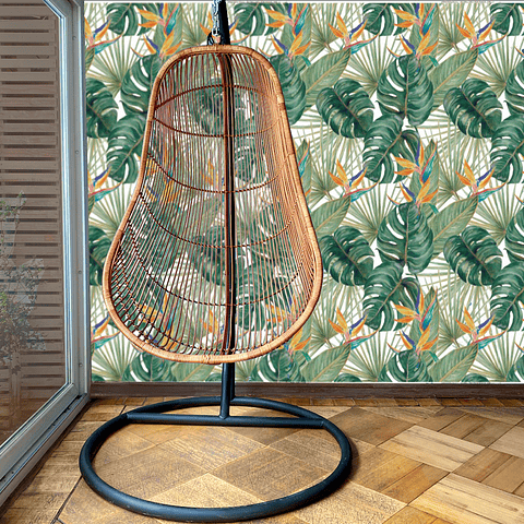 Pera Colgante Empalizada Mimbre