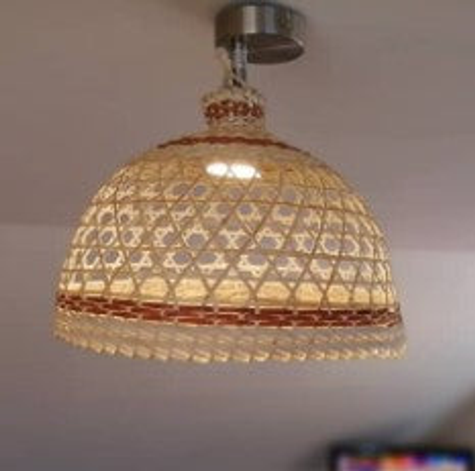 Pantalla Mimbre Cúpula 1