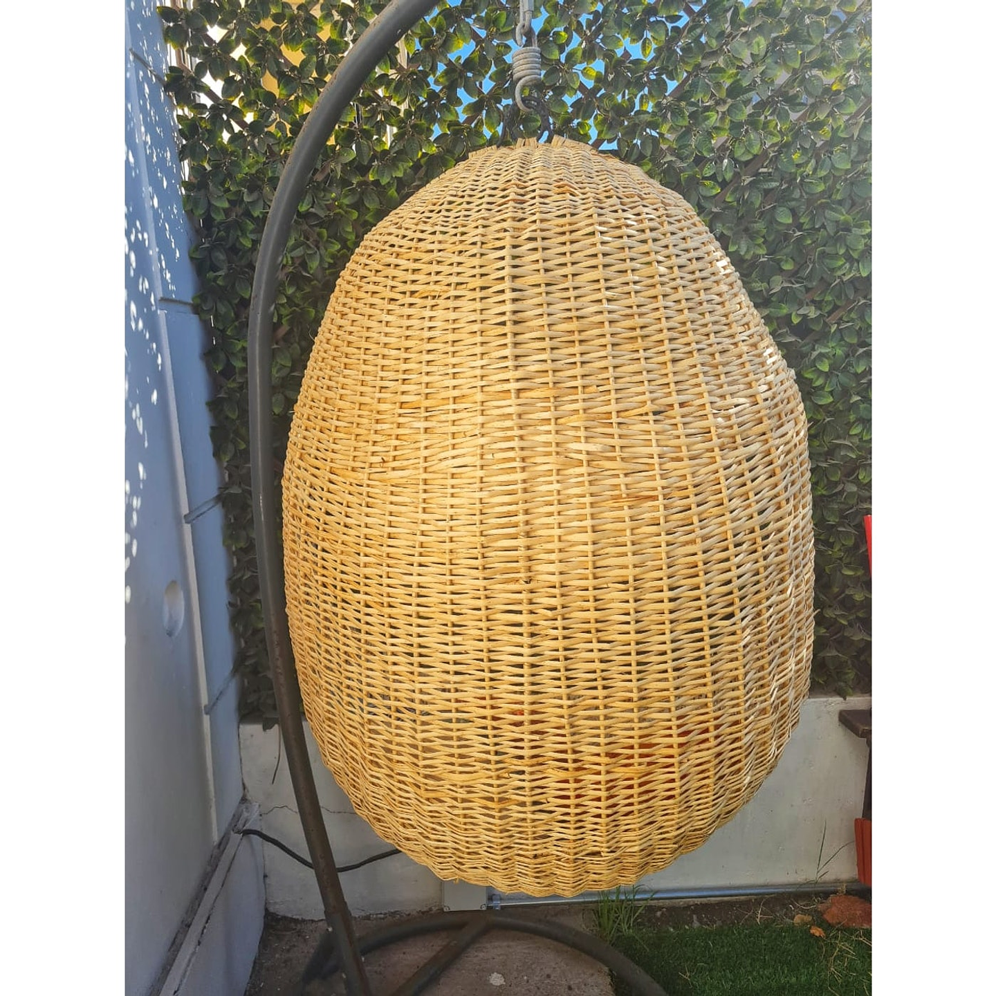 Colgante Huevito Mimbre 2