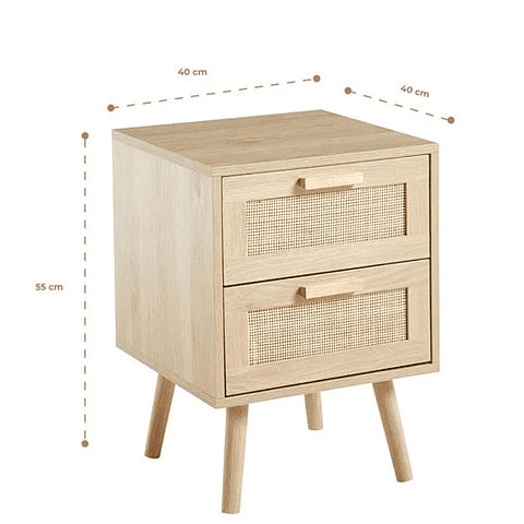 Pack 2 Veladores Eames Mesh (KL)