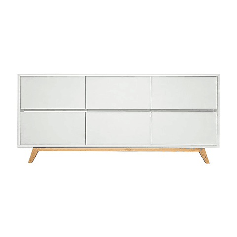 Rack Nórdica White 6 Cajones