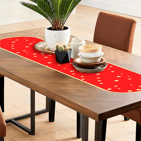 Camino de Mesa Vinílico / Stars