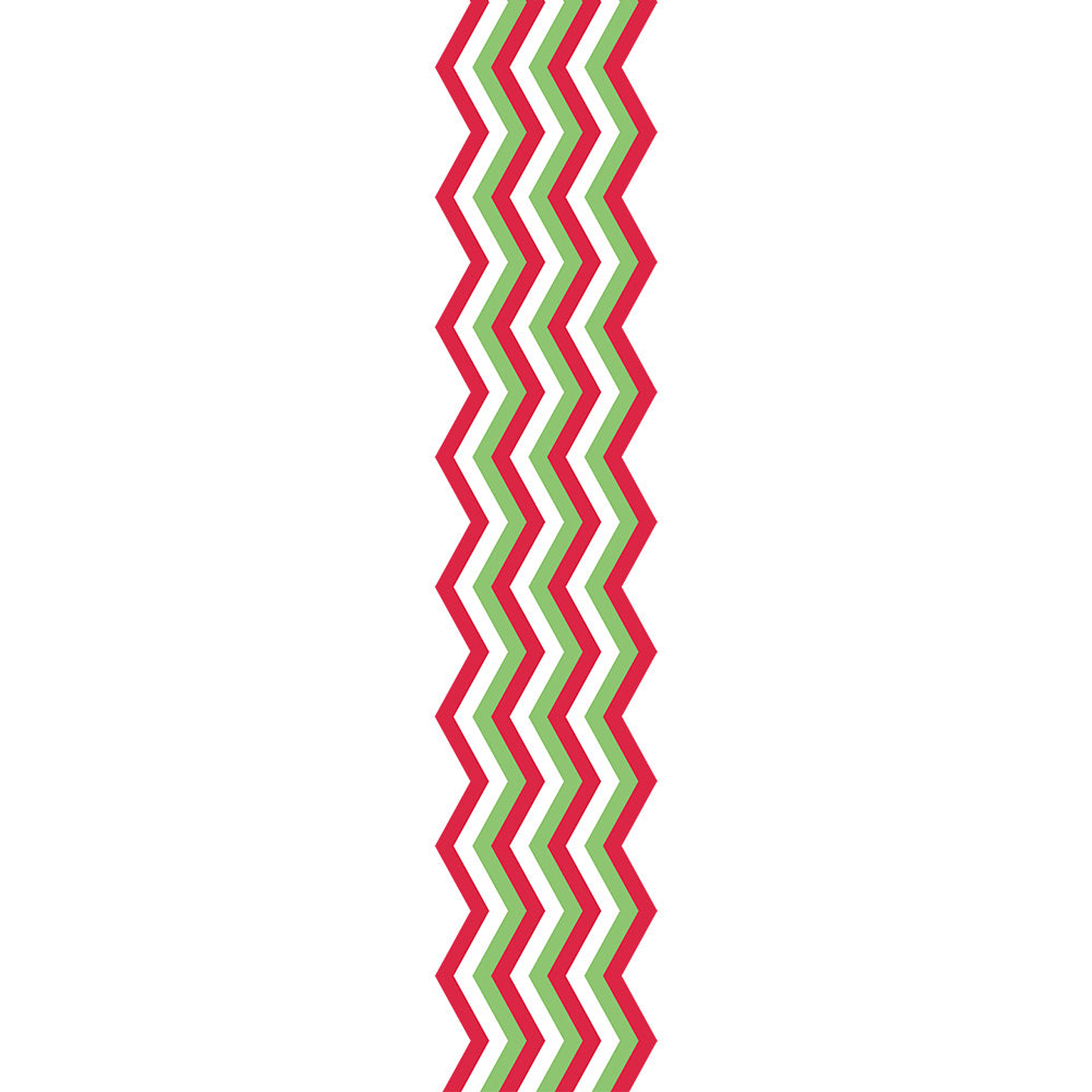 Camino de Mesa Vinílico / Chevron Xmas 2