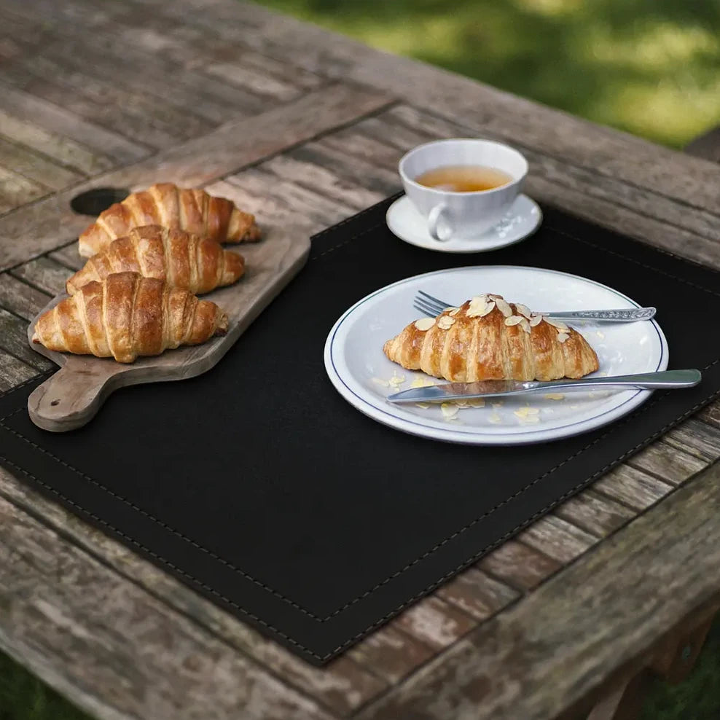 Set Individuales / Black Leather 1