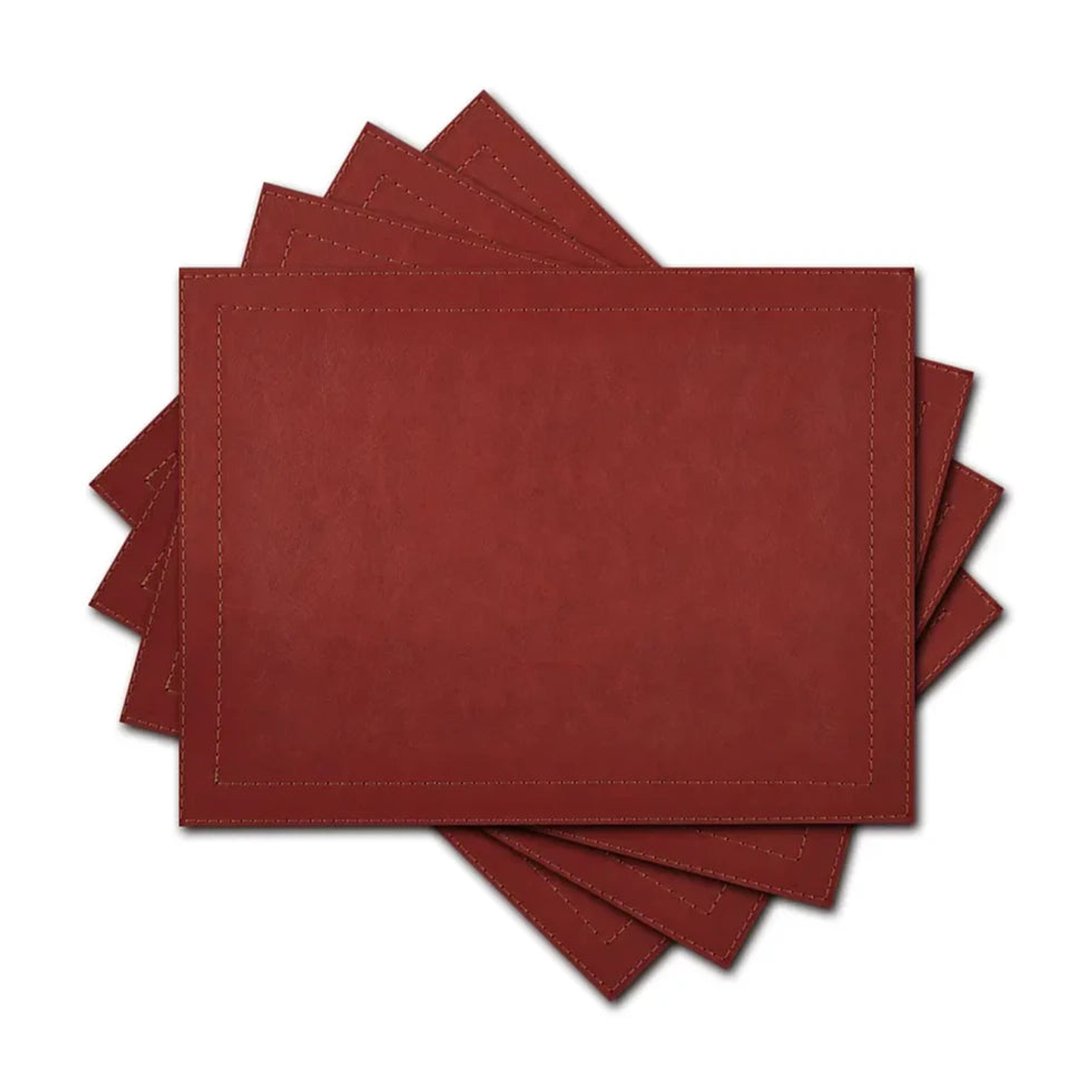Set Individuales / Red Leather 2