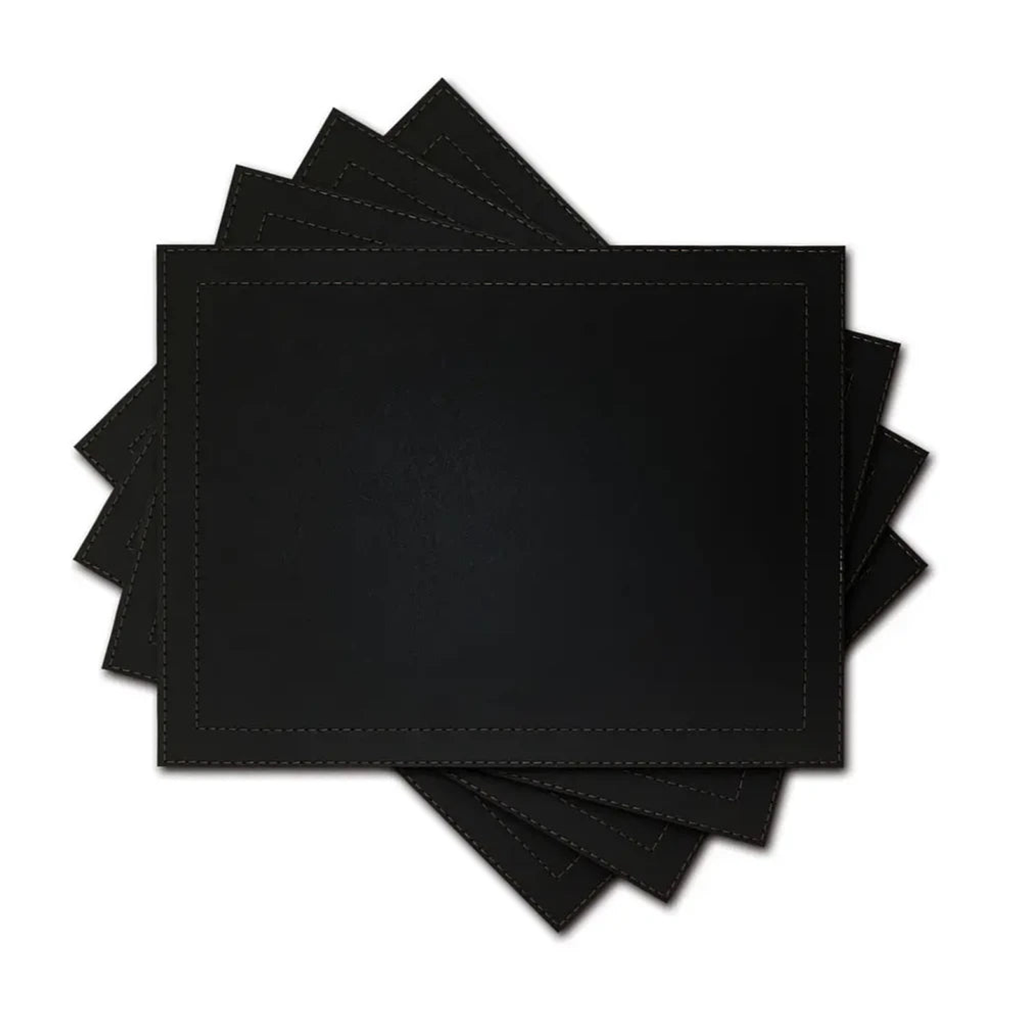 Set Individuales / Black Leather 2