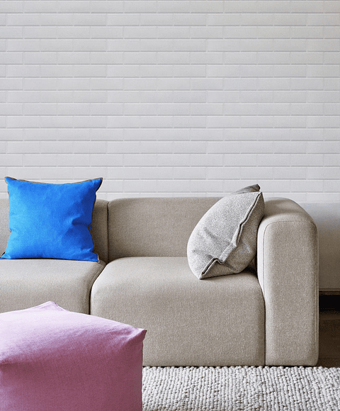 Pack 10 Palmetas adhesivas 3D / Ladrillo 9942-1