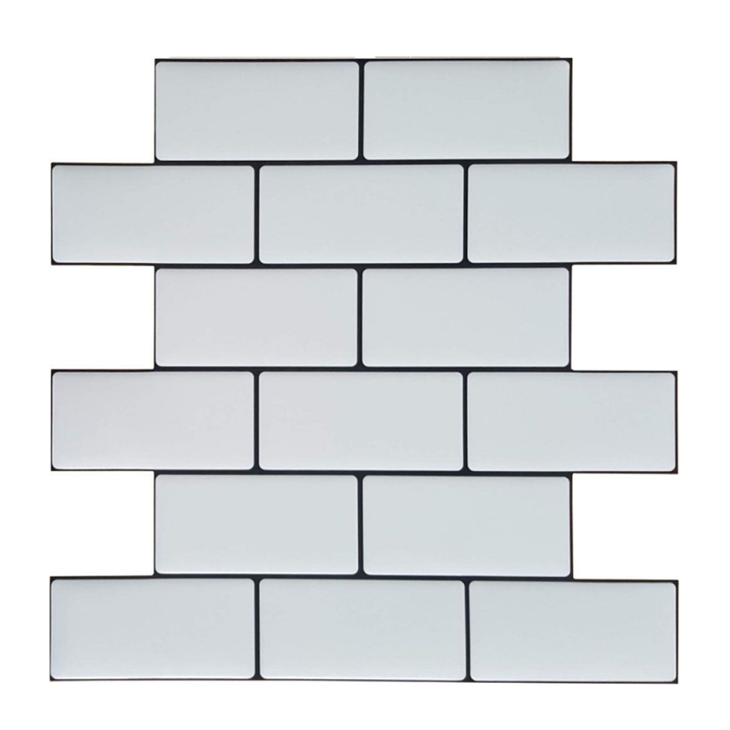 Pack 16 Cerámicos Autoadhesivos / Blanco 1653-1 2