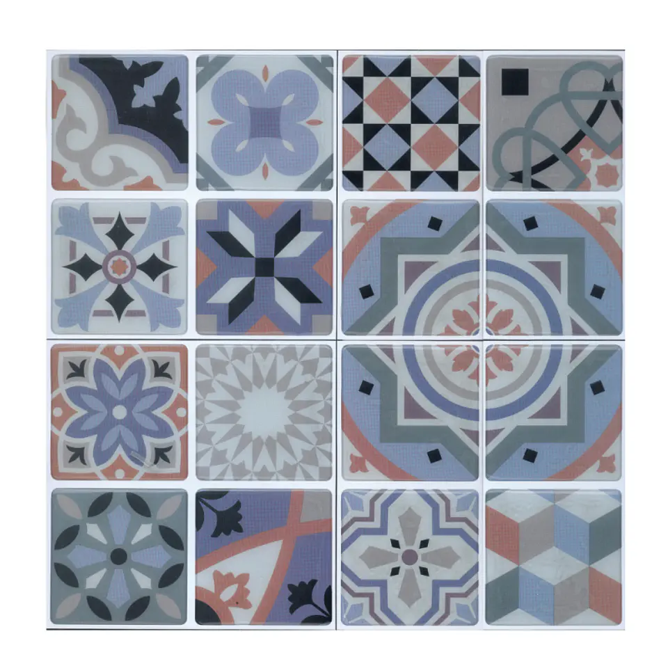 Pack 8 Cerámicos Autoadhesivos / Calcáreo 1658-1 1