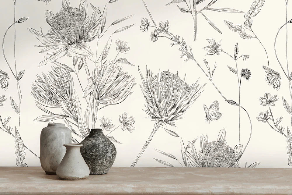 Papel Mural / 394272 (Drawn into Nature) 1