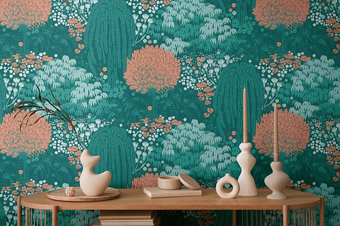 Papel Mural / 393503 (Famous Garden)