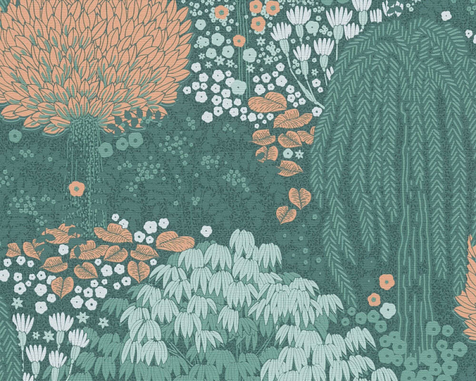 Papel Mural / 393503 (Famous Garden) 2