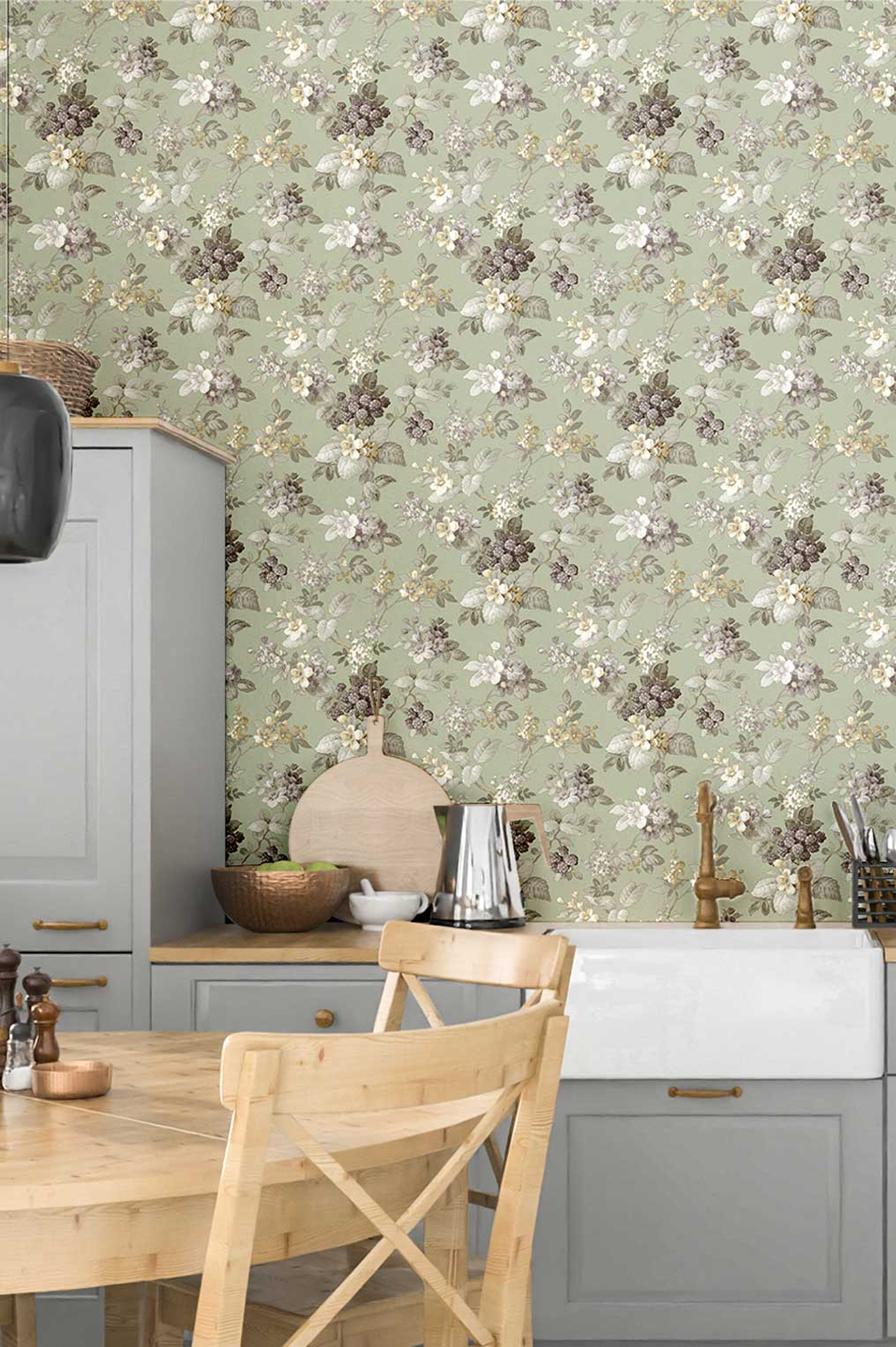 Papel Mural / 12305 (Fiori Country) 1