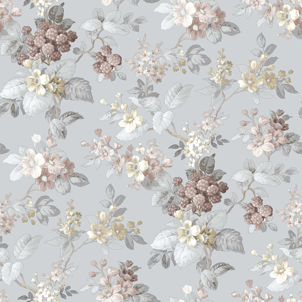 Papel Mural / 12326 (Fiori Country) 2