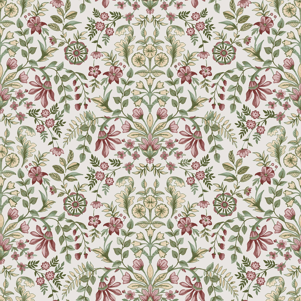 Papel Mural / 12328 (Fiori Country) 2