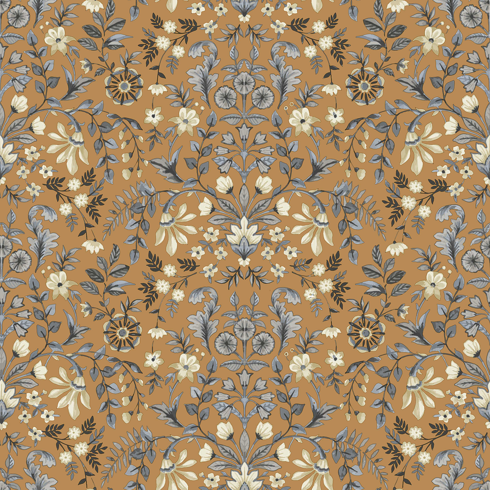 Papel Mural / 12327 (Fiori Country) 2