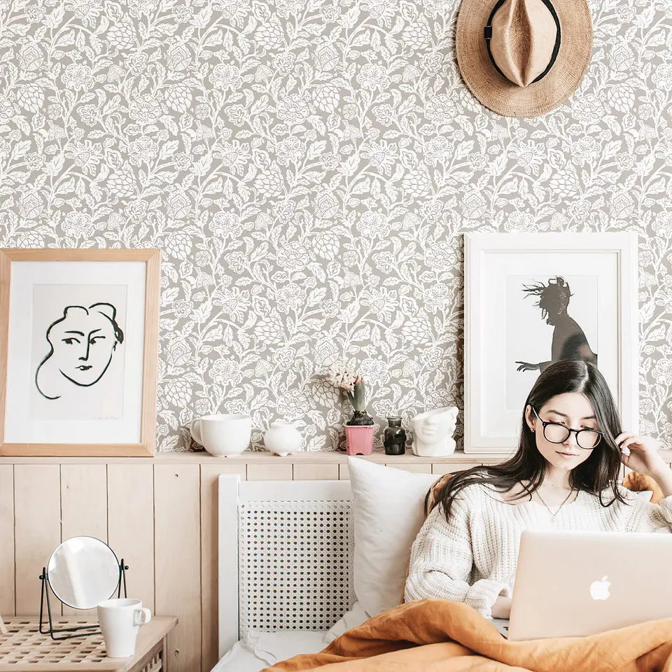 Papel Mural / 12345 (Fiori Country) 1