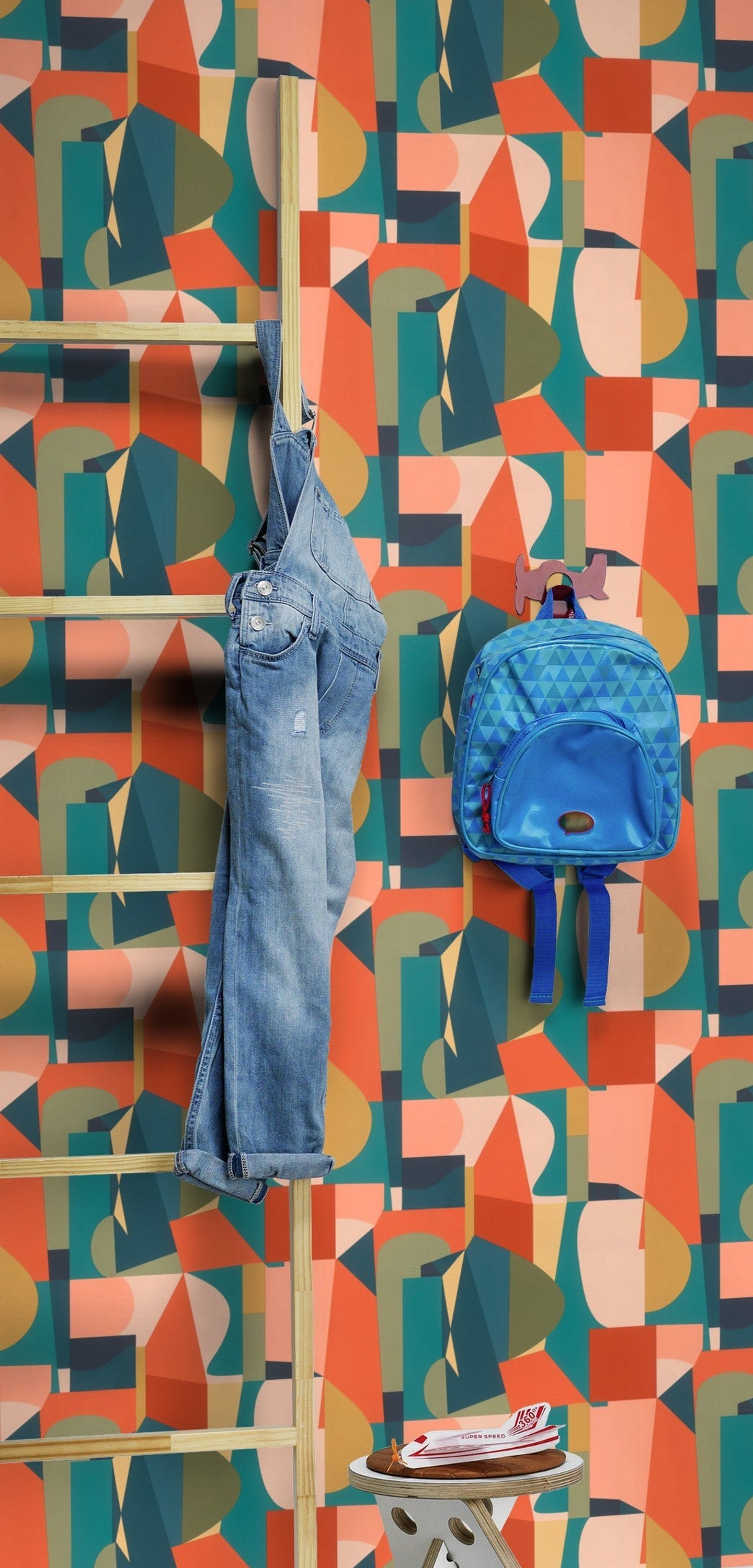 Papel Mural / 687712 (Tropical House) 1