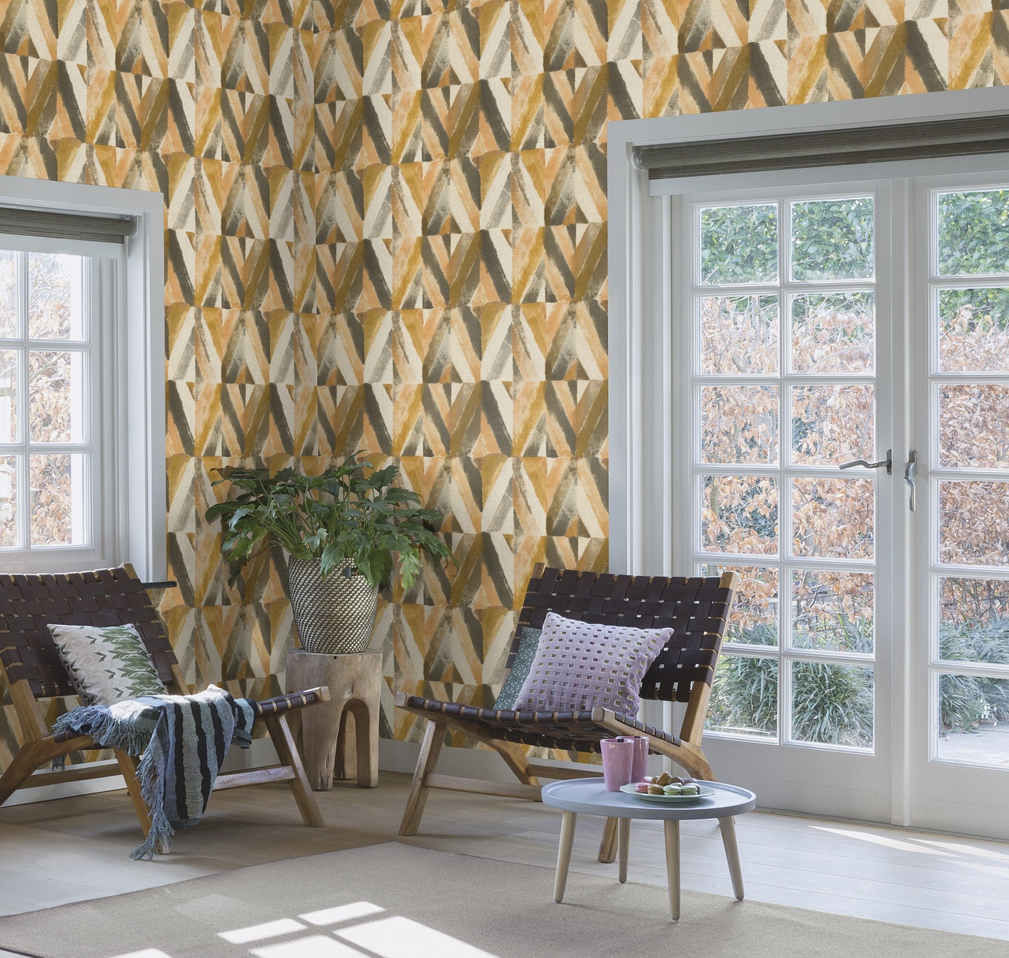 Papel Mural / 704044 (Tropical House) 1