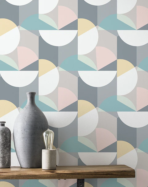 Papel Mural / 840018 (Tropical House)