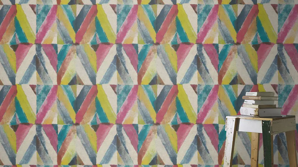 Papel Mural / 704051 (Tropical House) 4