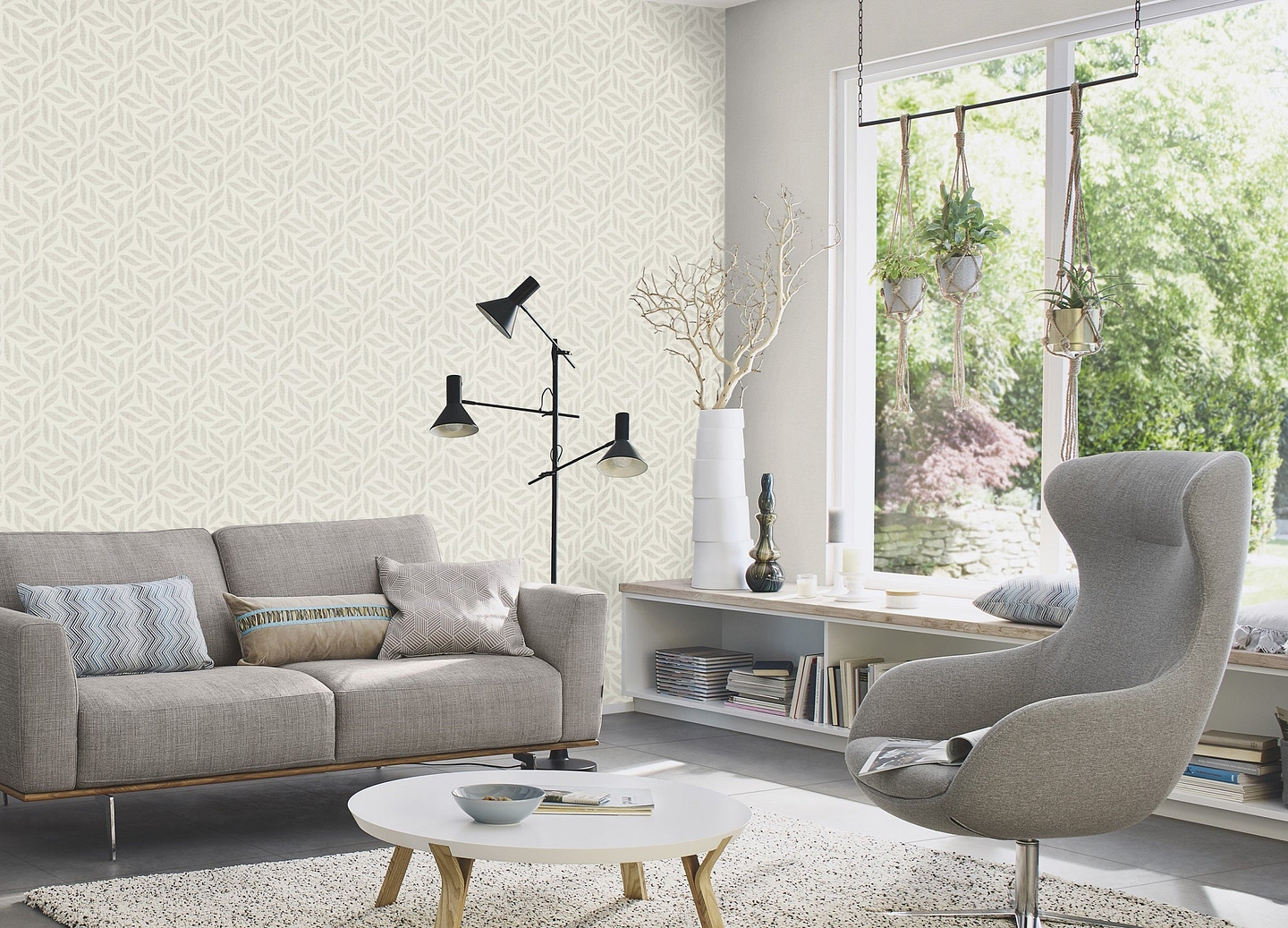 Papel Mural / 704631 (Tropical House) 4