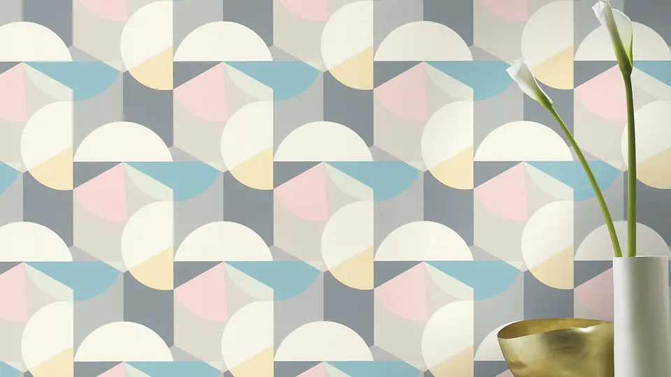 Papel Mural / 840018 (Tropical House) 4