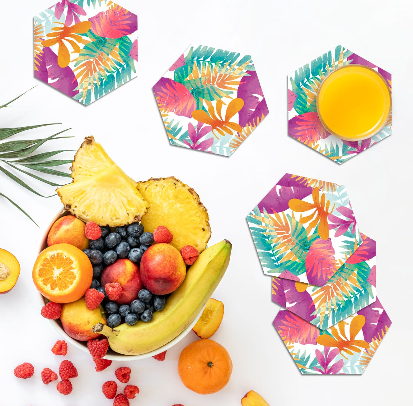 Set Posavasos / Tropical Summer 1