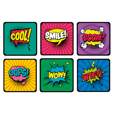 Set Posavasos / Comic