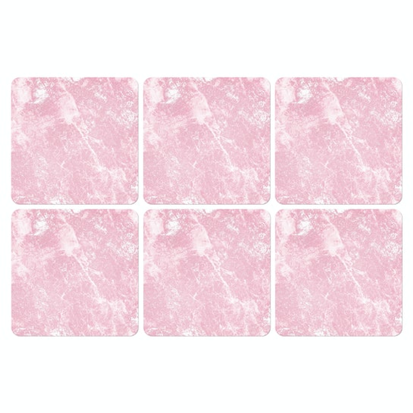 Set Posavasos / Concrete Marble Pink 1