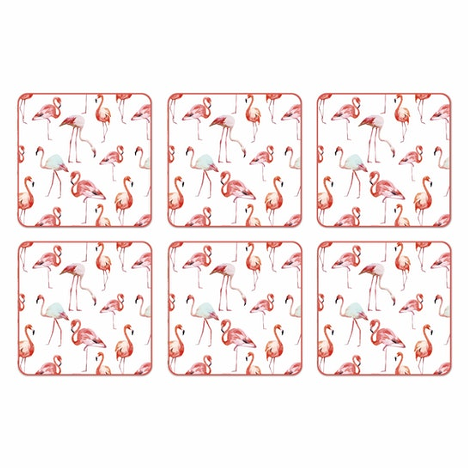 Set Posavasos / Flamingo 1