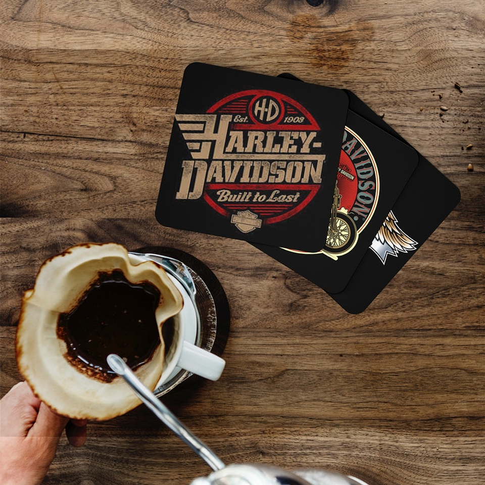 Set Posavasos / Harley 1