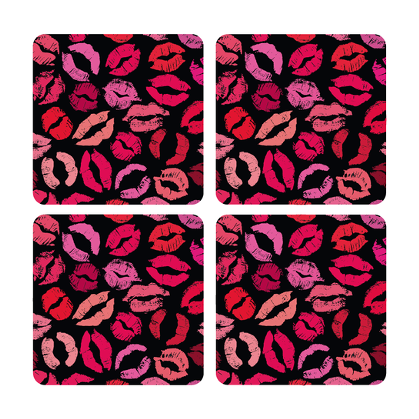 Set Posavasos / Kisses 1