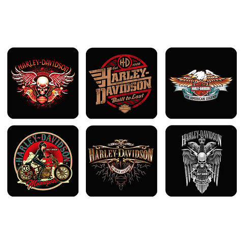 Set Posavasos / Harley