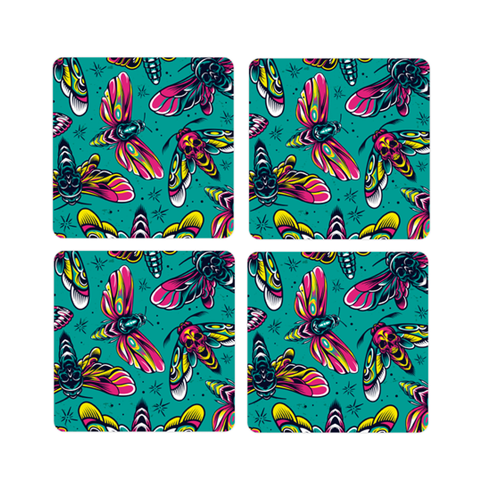 Set Posavasos / Libélulas 1