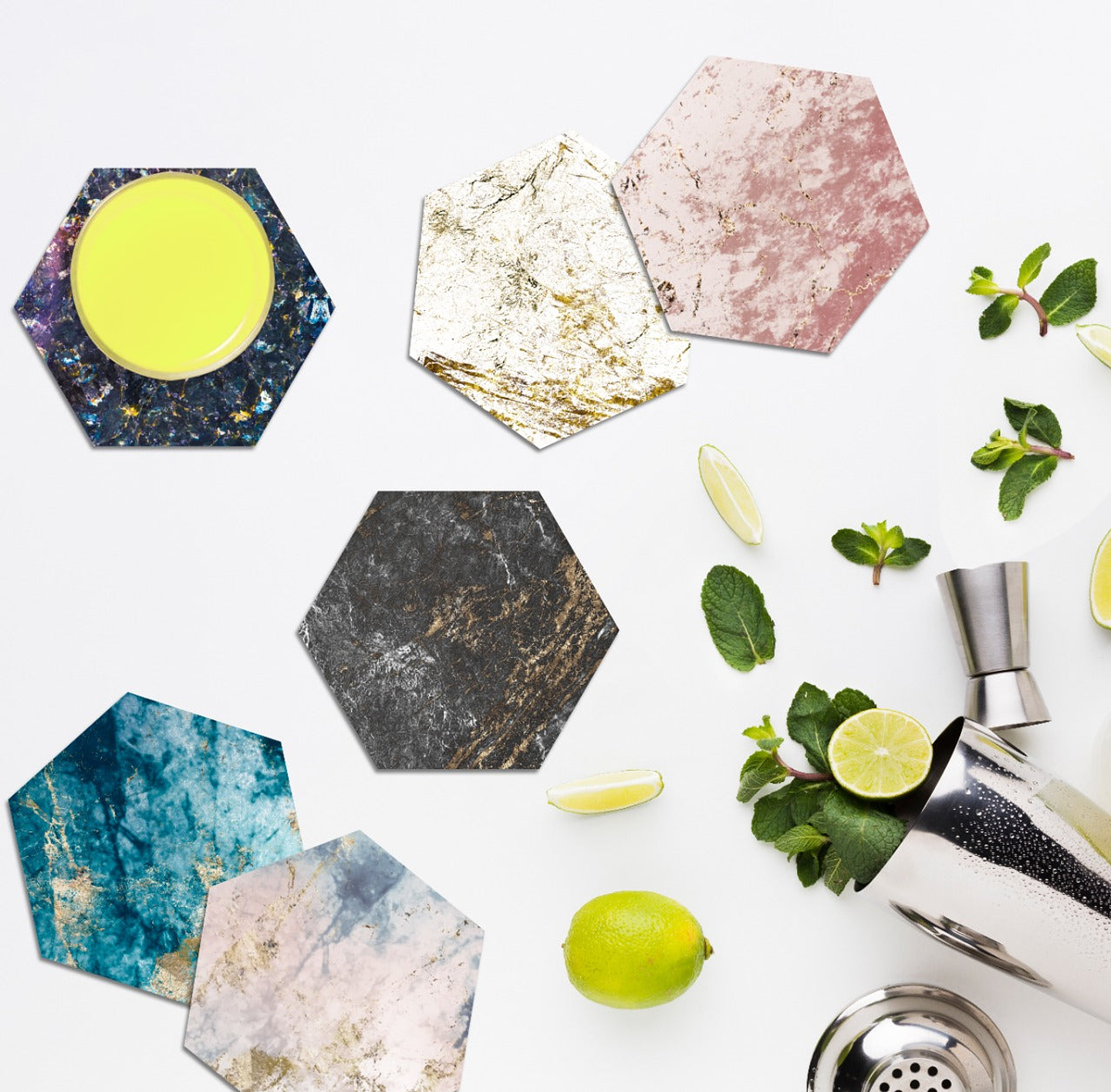 Set Posavasos / Marble 1