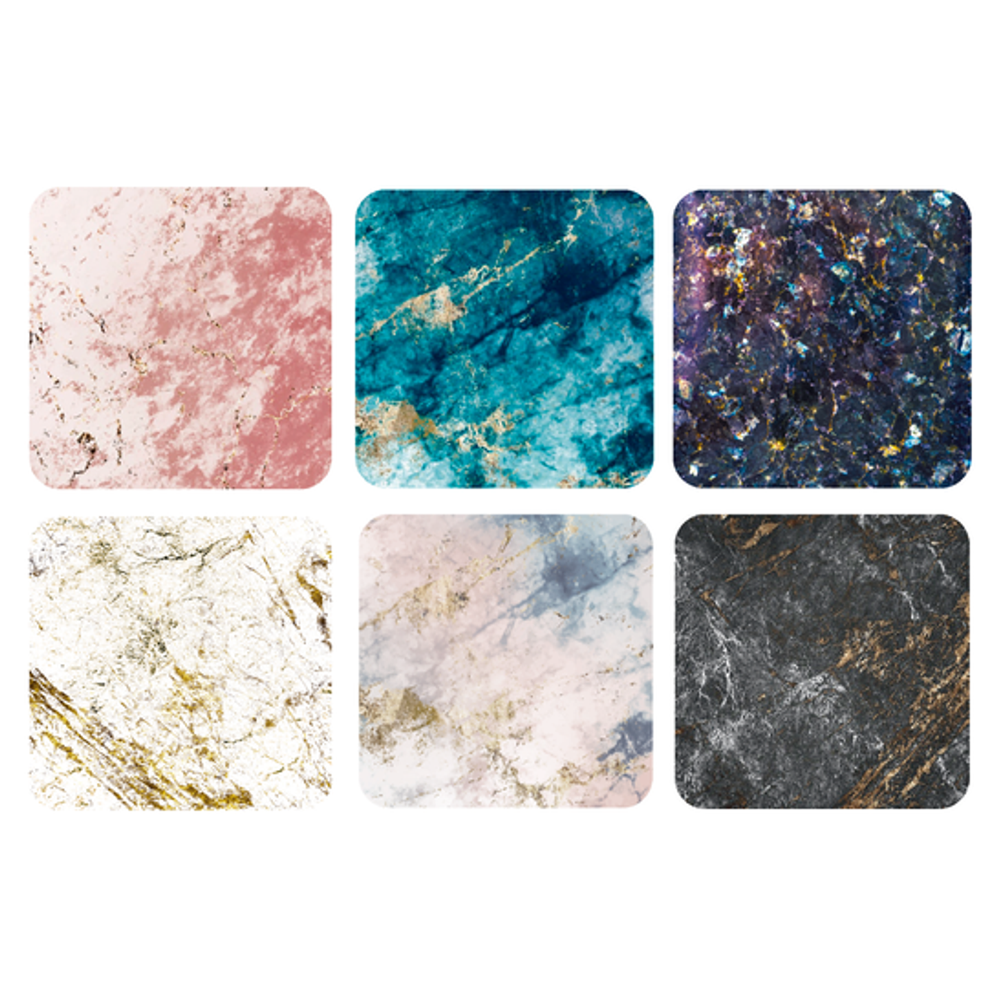 Set Posavasos / Marble 2