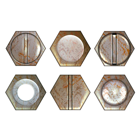 Set Posavasos / Tornillos