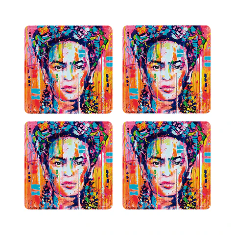Set Posavasos / Frida Art
