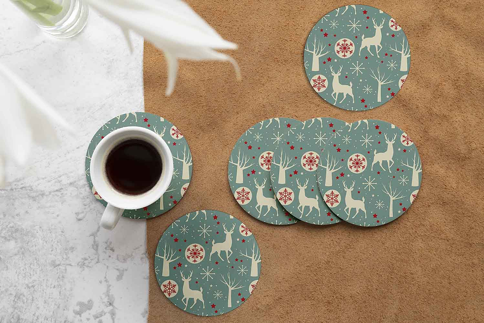 Set Posavasos / Renos 1