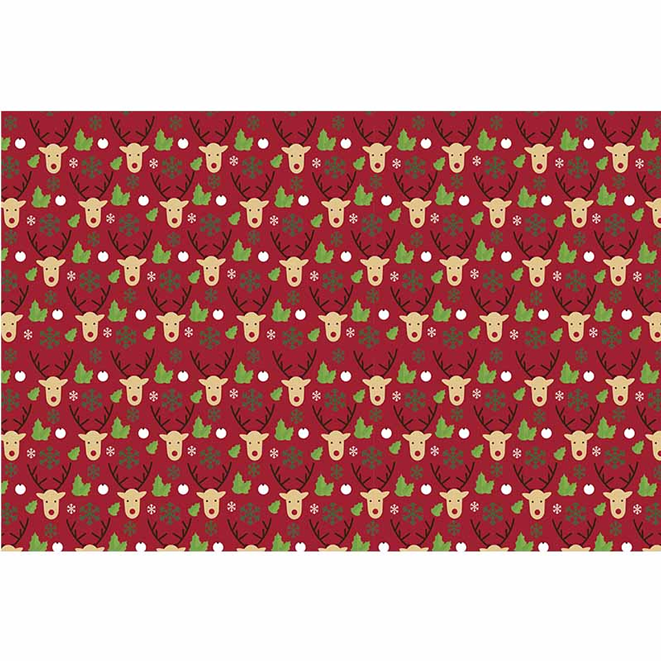 Set Individuales / Renos Rojos 2